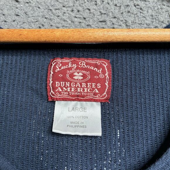 Vtg 90s Streetwear Mens L Distressed Blank Ribbed Wife Beater Tank Top T-Shirt - Picture 4 of 13